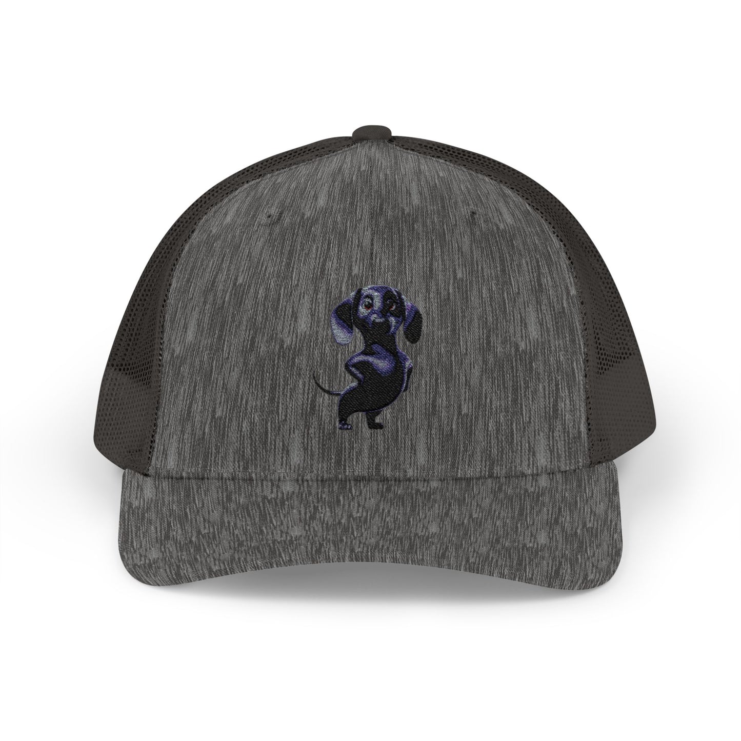 Dachshund Galaxy Trucker Cap – Embroidered Space Sausage Dog Snapback