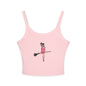 Witchy Spaghetti Strap Tank Top - Fun Summer Wear, Casual Party Top, Perfect for Halloween, Gifts for Friends, Everyday Fashion