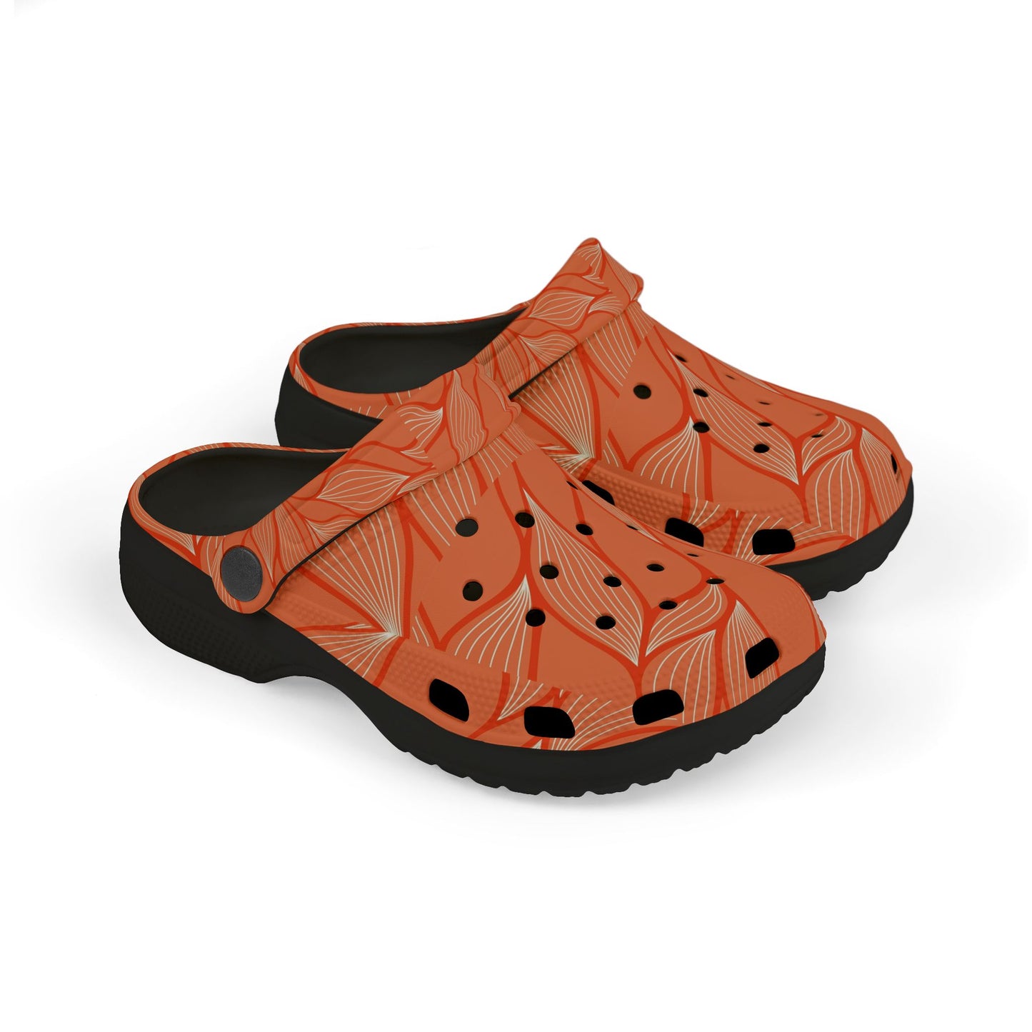 Bright Tropical Kid's EVA Foam Clogs, Fun Garden Shoes, Summer Footwear, Playtime Sandals, Perfect for Kids' Outdoor Adventures