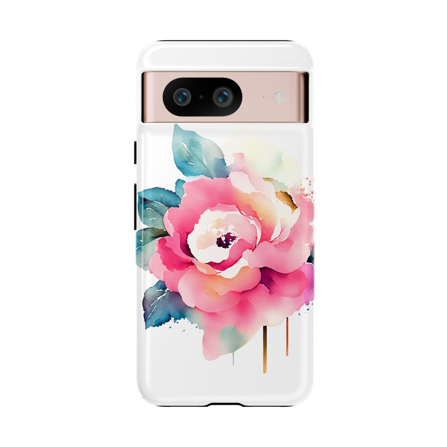 Floral Phone Case - Vibrant Rose Design