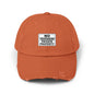 Unisex Distressed Cap - No Trespassing