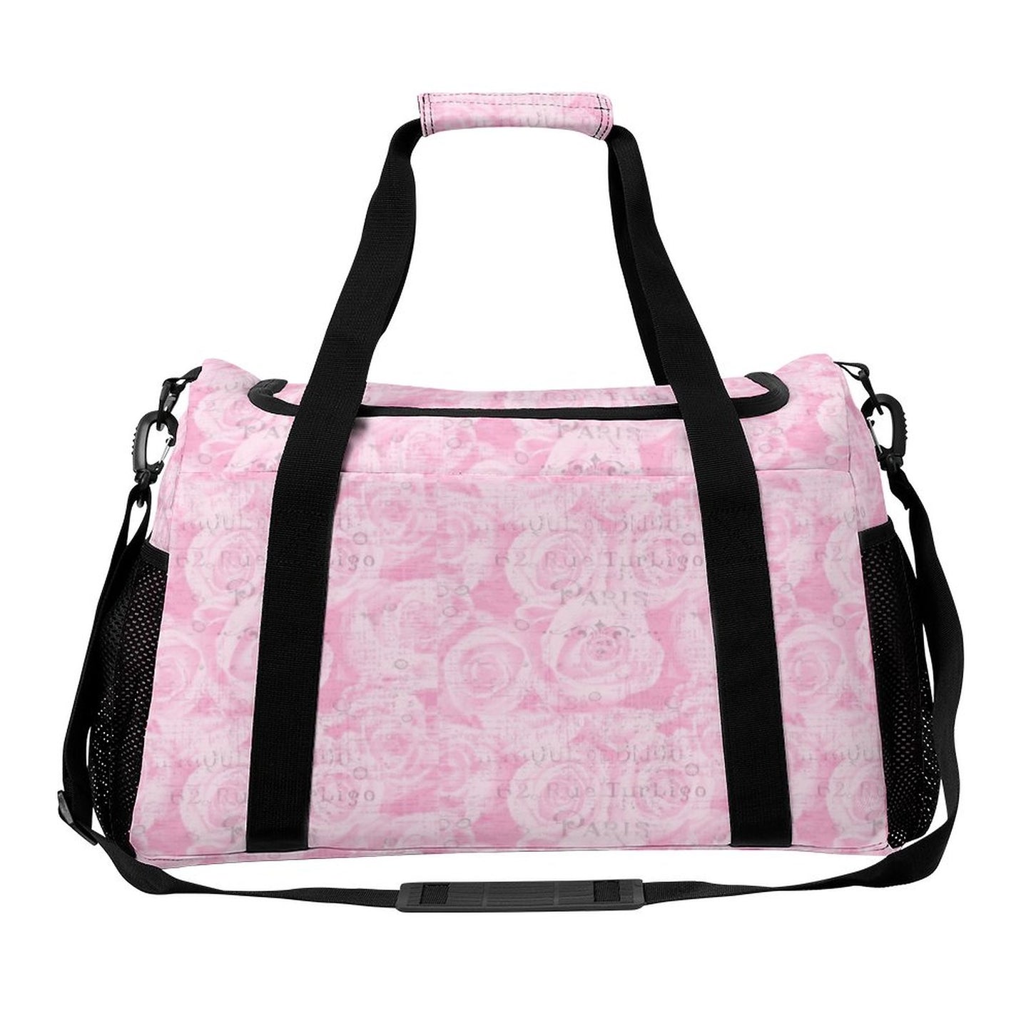 Travel Duffel Bag - Pink - Paris