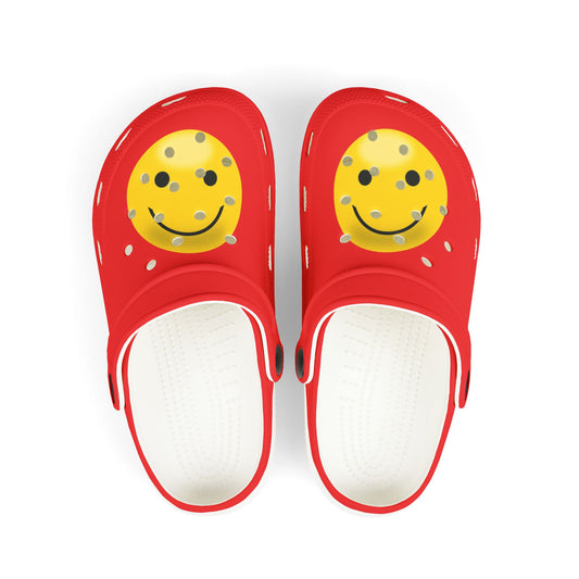 Smiley Face Clogs, Kid's EVA Foam Shoes