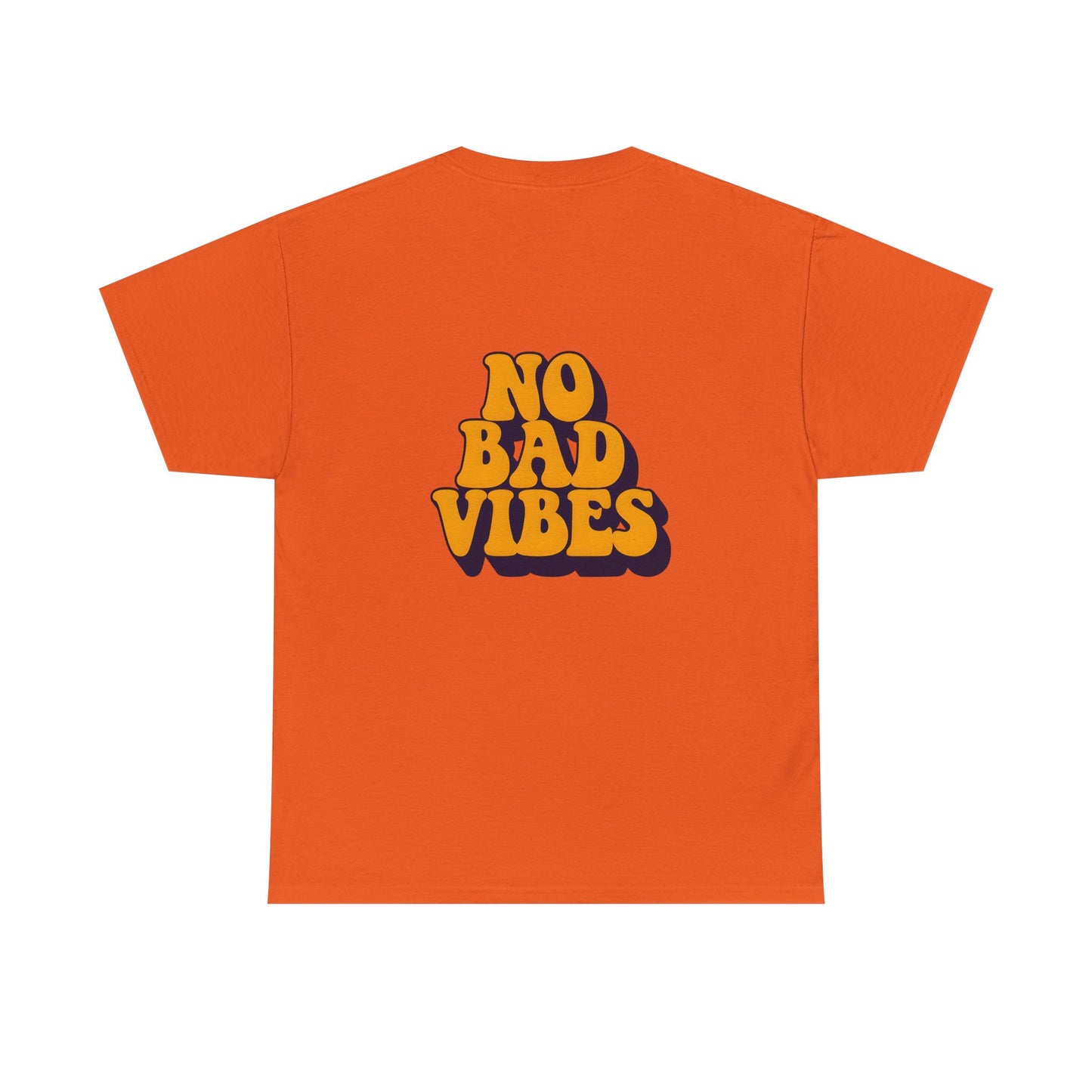 Good Vibes Only Unisex Heavy Cotton Tee, Casual Tee, Positive Message Shirt, Summer Fashion, Gift for Friends, Outdoor Wear
