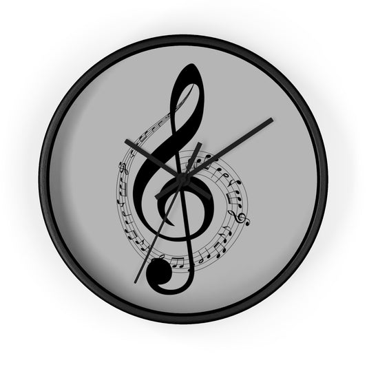 Musical Notes Wall Clock - Perfect for Music Lovers, Home Decor