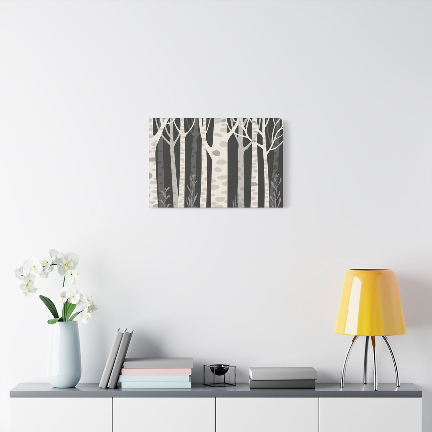 Matte Canvas, Stretched, 1.25" - Trees
