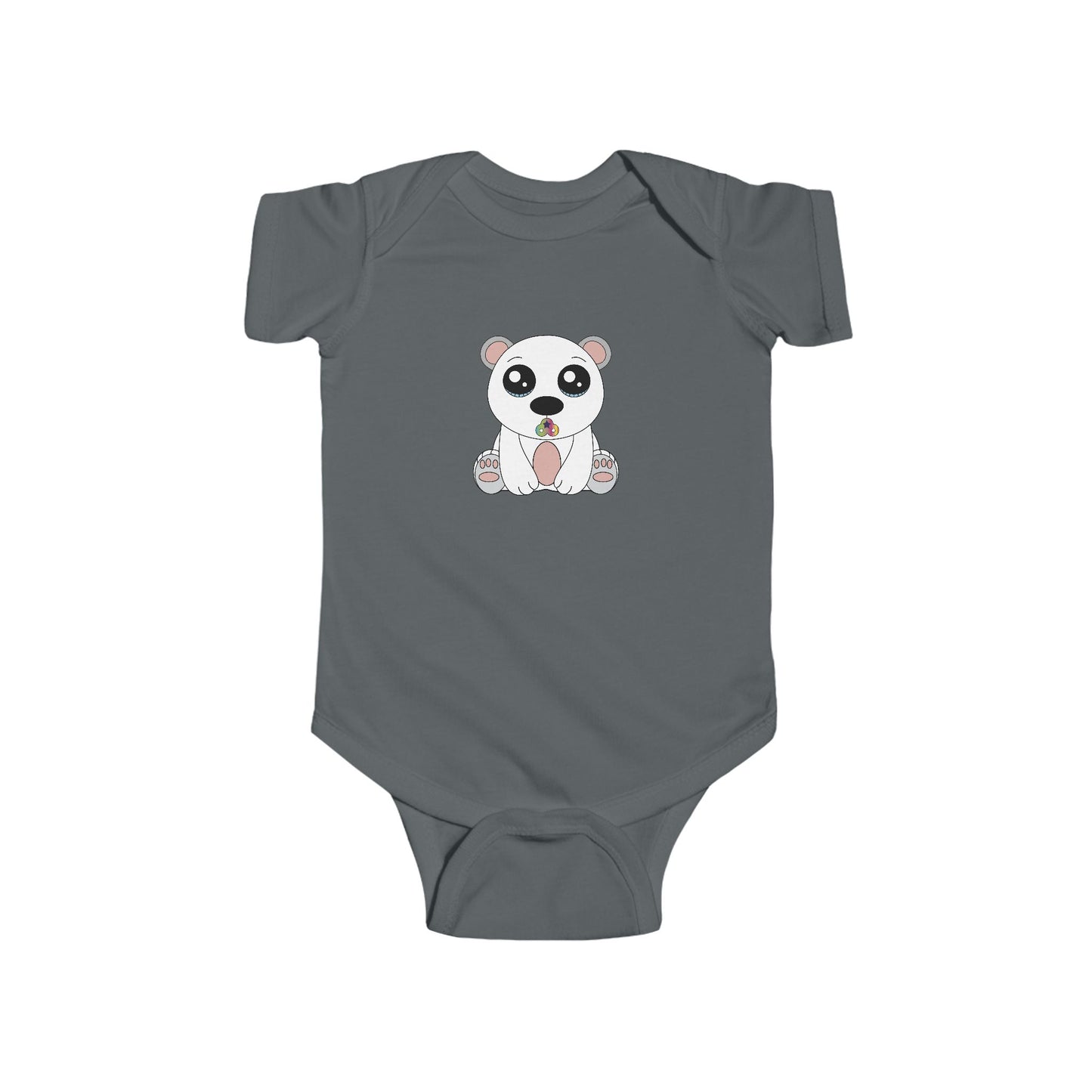 Cute Panda Infant Bodysuit, Adorable Baby Onesie, Perfect Baby Shower Gift, Infant Apparel, Cute Baby Outfit, Cartoon Baby Clothes