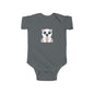 Cute Panda Infant Bodysuit, Adorable Baby Onesie, Perfect Baby Shower Gift, Infant Apparel, Cute Baby Outfit, Cartoon Baby Clothes