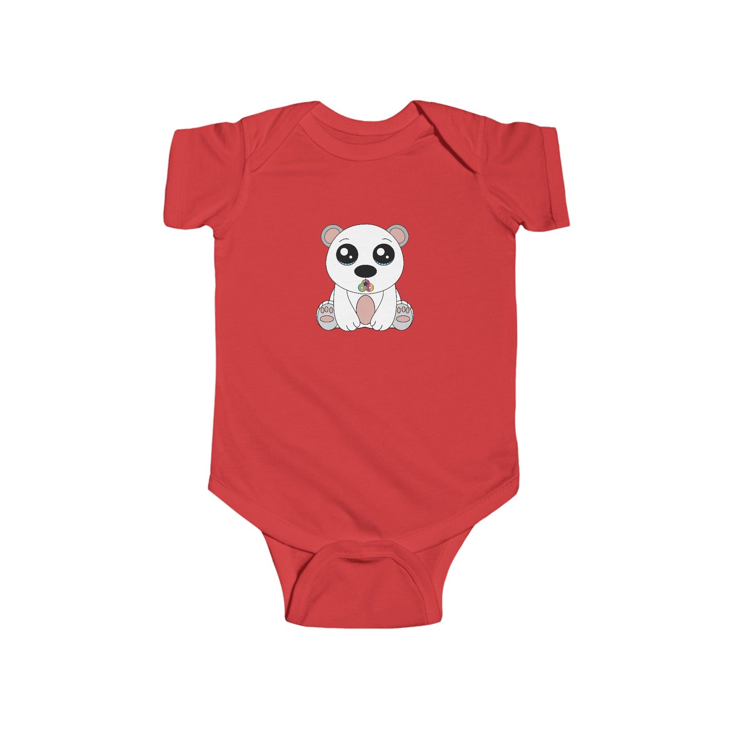 Cute Panda Infant Bodysuit, Adorable Baby Onesie, Perfect Baby Shower Gift, Infant Apparel, Cute Baby Outfit, Cartoon Baby Clothes