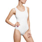 Women's USA Stars & Stripes Classic One-Piece Swimsuit, Perfect for Summer Fun, Beach Days, Pool Parties, and 4th of July