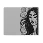Gothic Woman Portrait Canvas Art — Matte Stretched Wall Decor