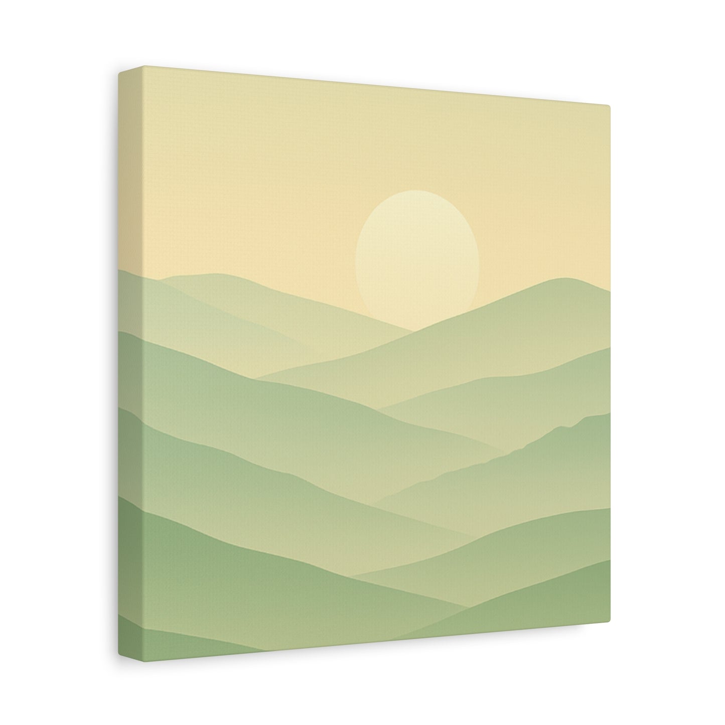 Matte Canvas, Stretched, 1.25" Sunset or Sunrise