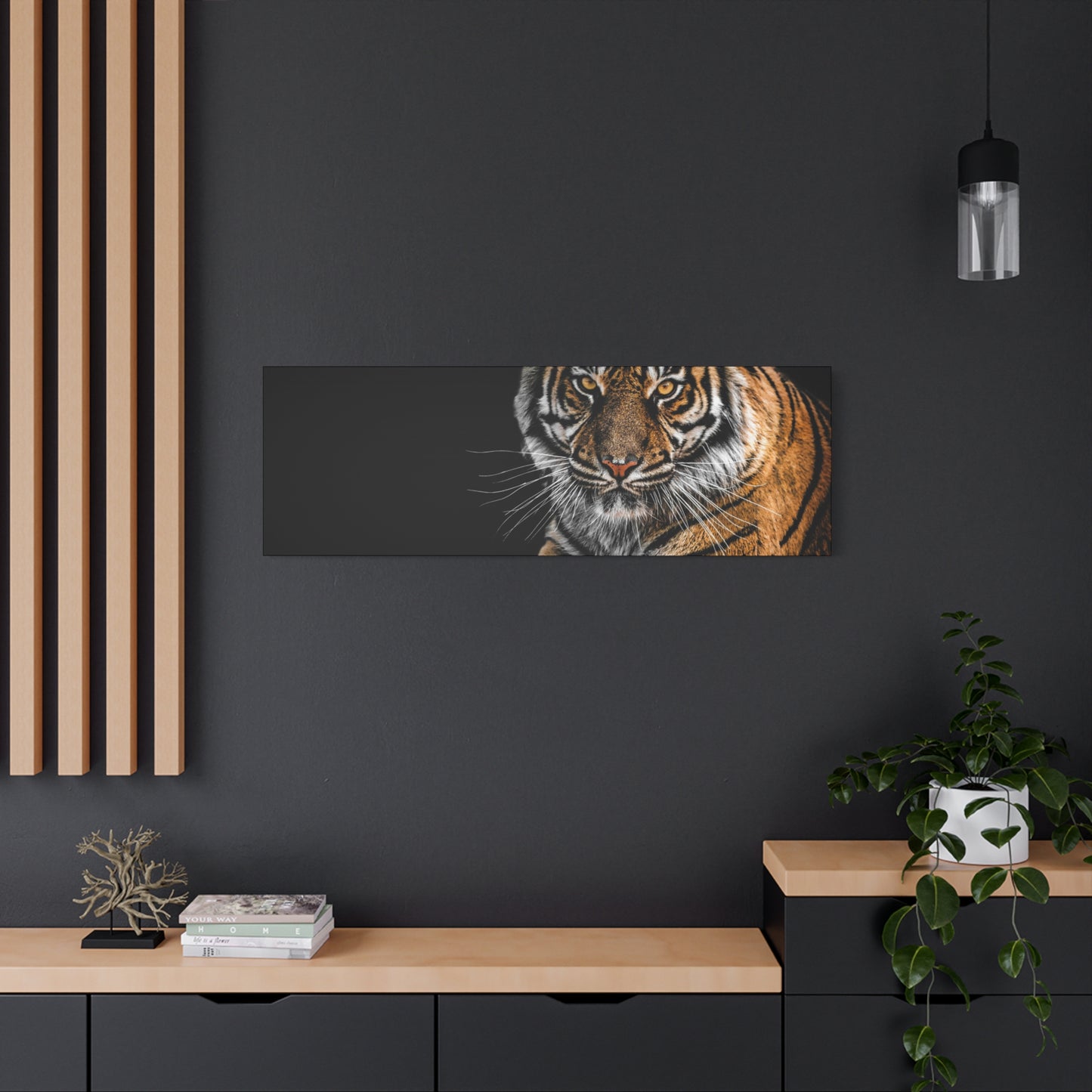 Majestic Tiger Canvas Art, Perfect for Animal Lovers