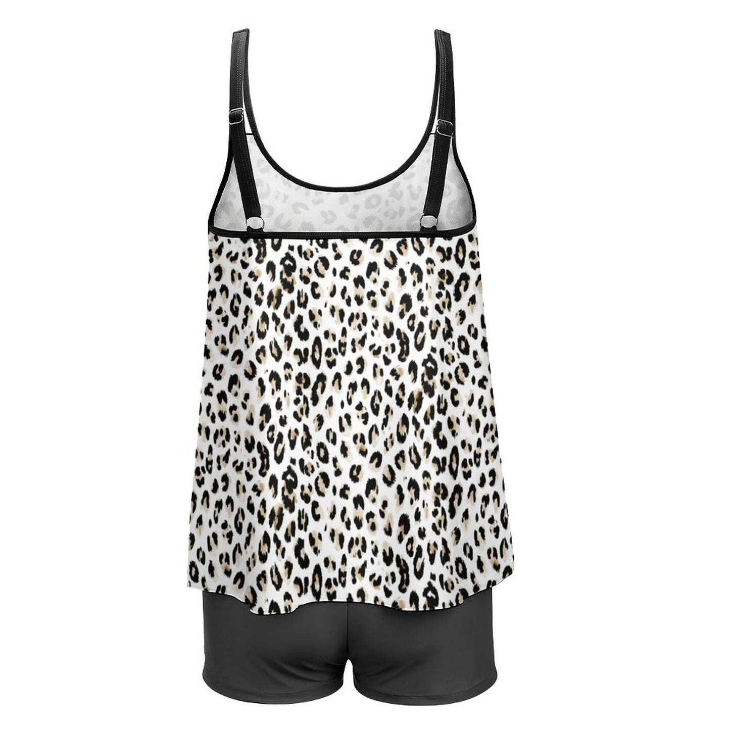 Plus Size Women Tankini 2-Piece Swimsuit