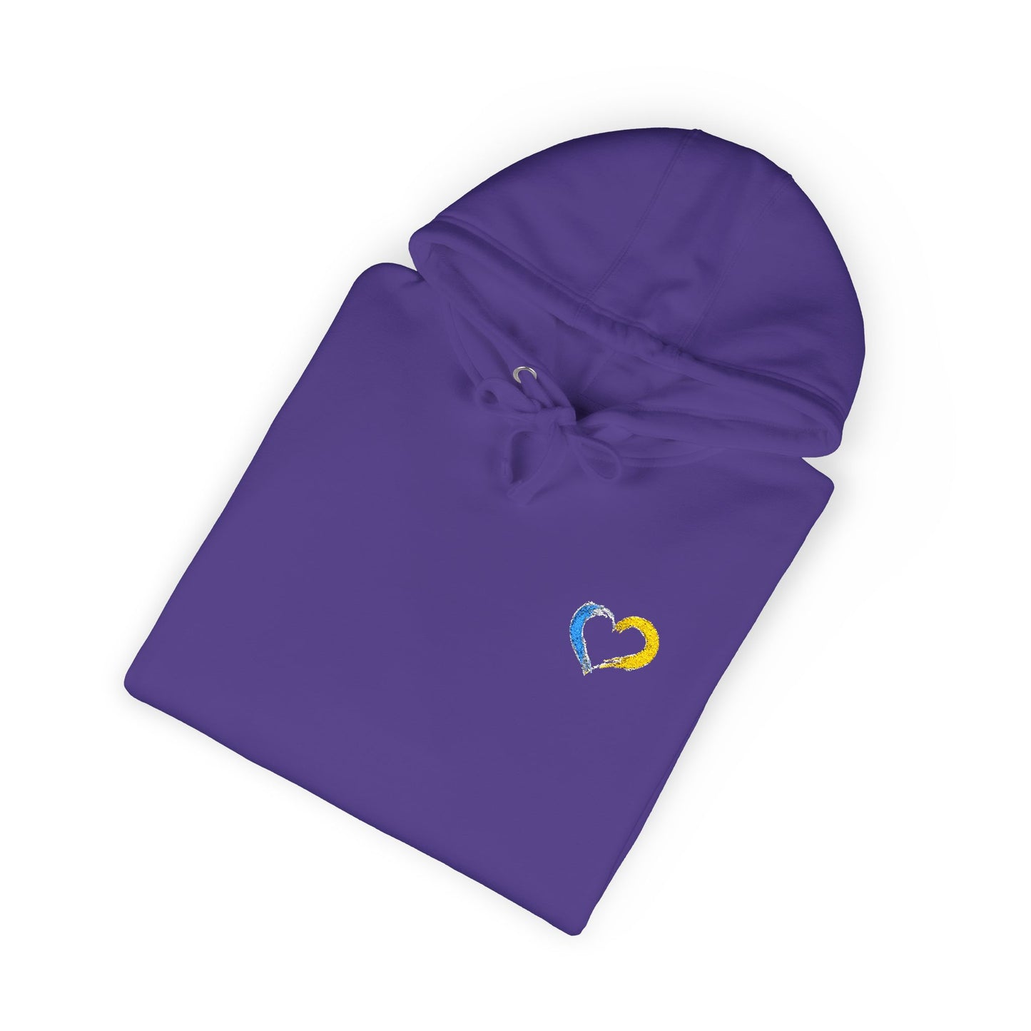 Colorful Heart Unisex Fleece Hoodie | Cozy Gift for Friends, Valentine's Day, Anniversary, Casual Wear, Spring Fashion