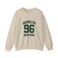 Crewneck Sweatshirt - Brooklyn 96 New York Vintage Athletic Pullover