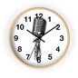 Retro Microphone Wall Clock | Vintage Mic Analog Clock