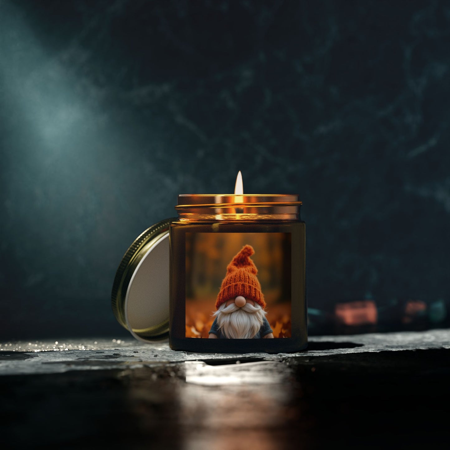 Autumn Gnome Scented Candles, Cozy Home Decor, Fall Gifts, Seasonal Aromatherapy, Relaxation, Thanksgiving Celebration