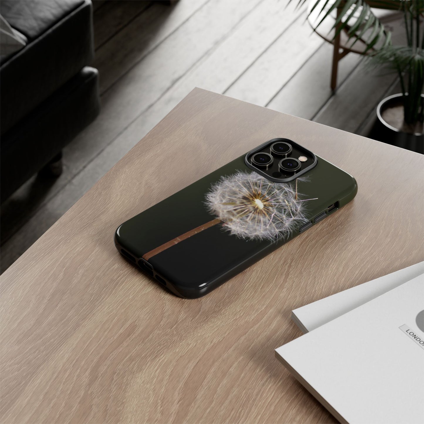 Dandelion Photo Tough Case — Protective Floral Phone Cover
