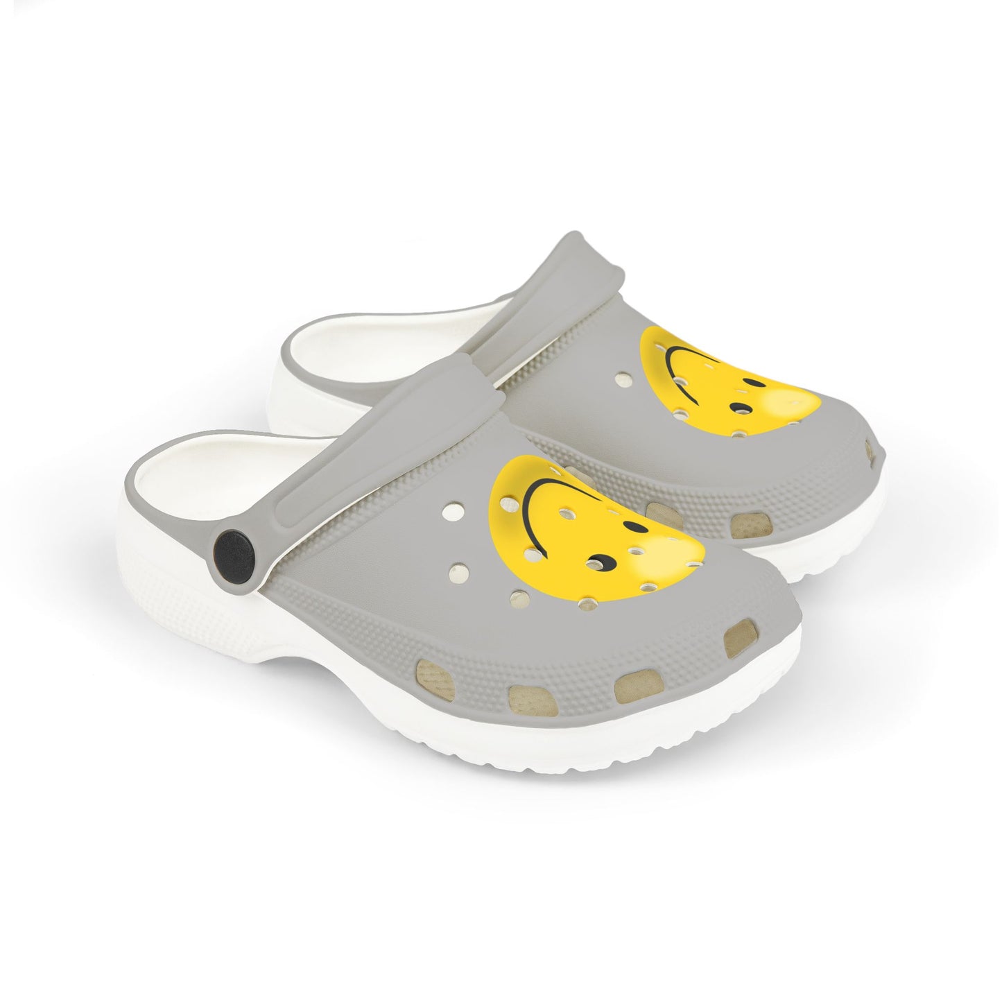 Smiley Face Clogs, Kid's EVA Foam Shoes