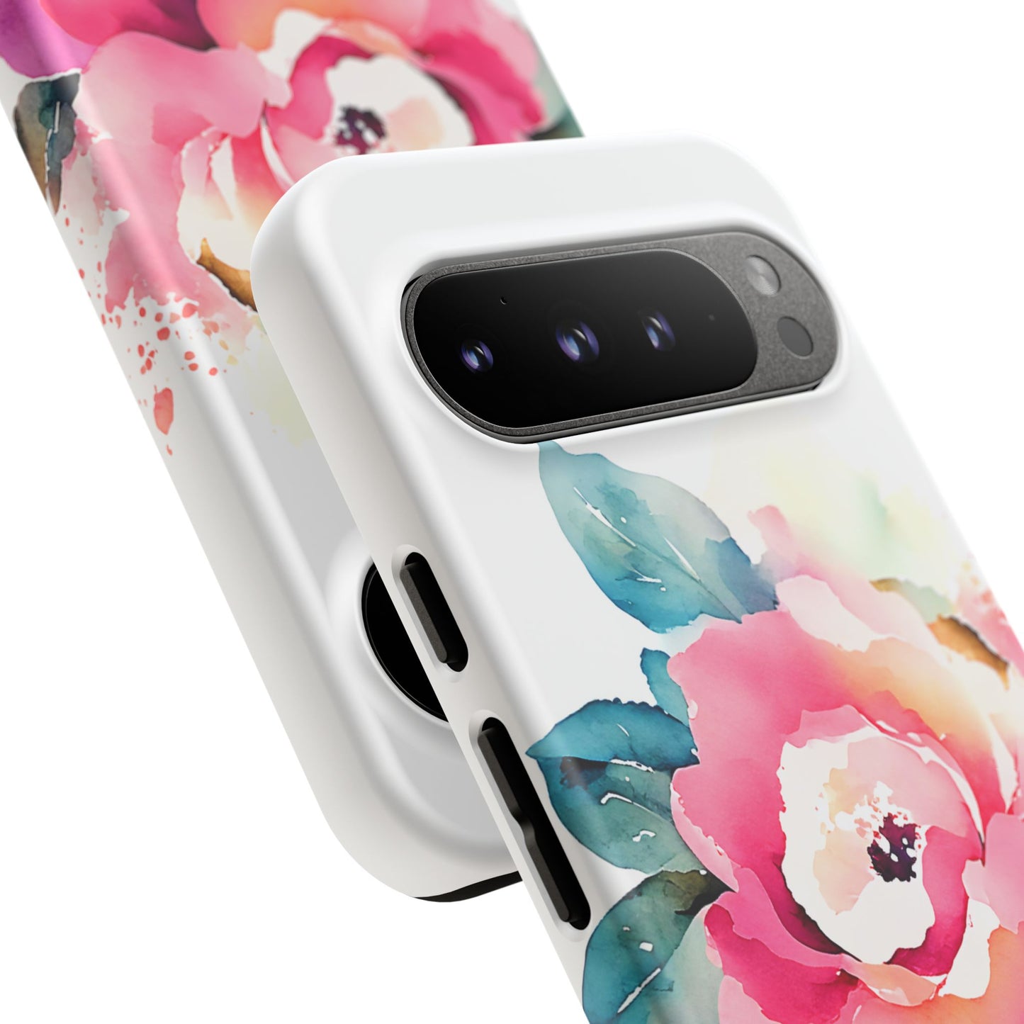 Floral Phone Case - Vibrant Rose Design