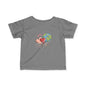 Infant Tee — "Love the Earth" Heart & Globe Baby Shirt