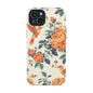 Floral Hummingbird Magnetic Phone Case — Impact-Resistant Protective Cover