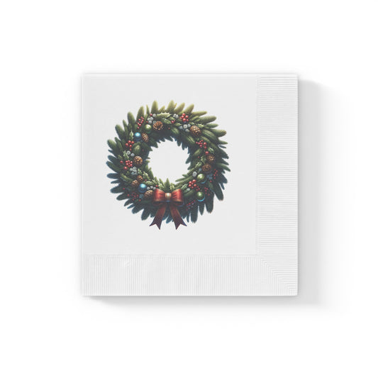 White Coined Napkins