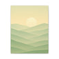 Matte Canvas, Stretched, 1.25" Sunset or Sunrise