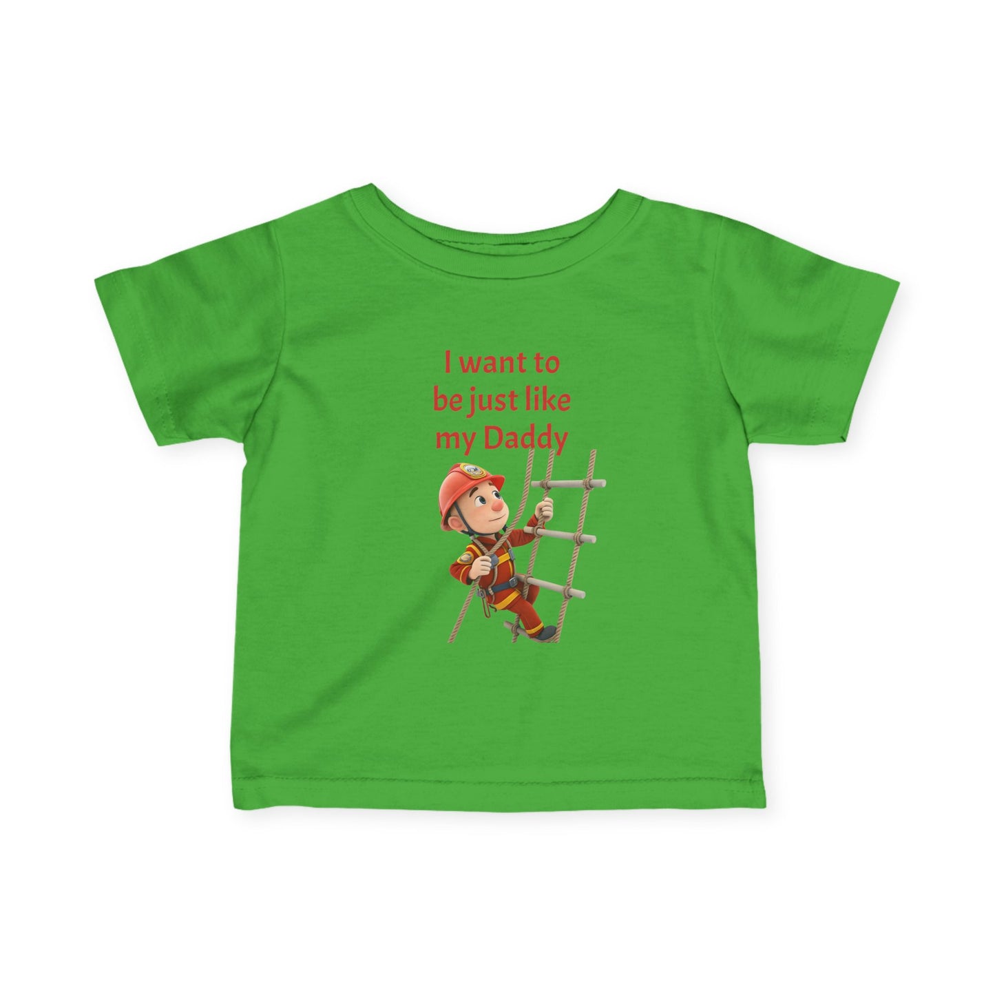 Daddy's Little Helper Infant Tee, Cute Child Tee, Toddler Gift, Father-Son Tee, Family Shirt, Birthday Outfit, Holiday Gift