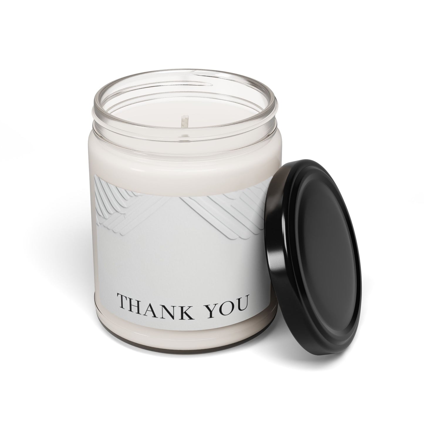 Thank You Soy Candle — 9oz Scented Jar Candle (Gratitude Gift)