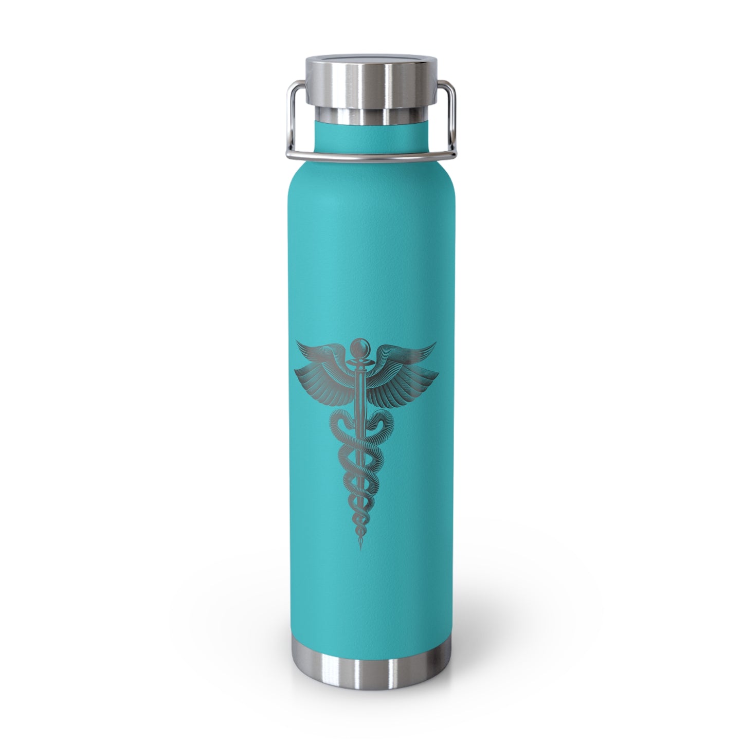 Stylish Copper Insulated Water Bottle, 22oz, Perfect for Active Lifestyles, Gifts for Healthcare Workers, Eco-Friendly, Exercise, Travel