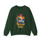 Crewneck — "Weekend Vibes" Tropical Gnome Sweatshirt