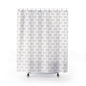 Elegant Floral Shower Curtain, Boho Bathroom Decor, Botanical Print, Gifts for Home, Modern Bathroom Accessories