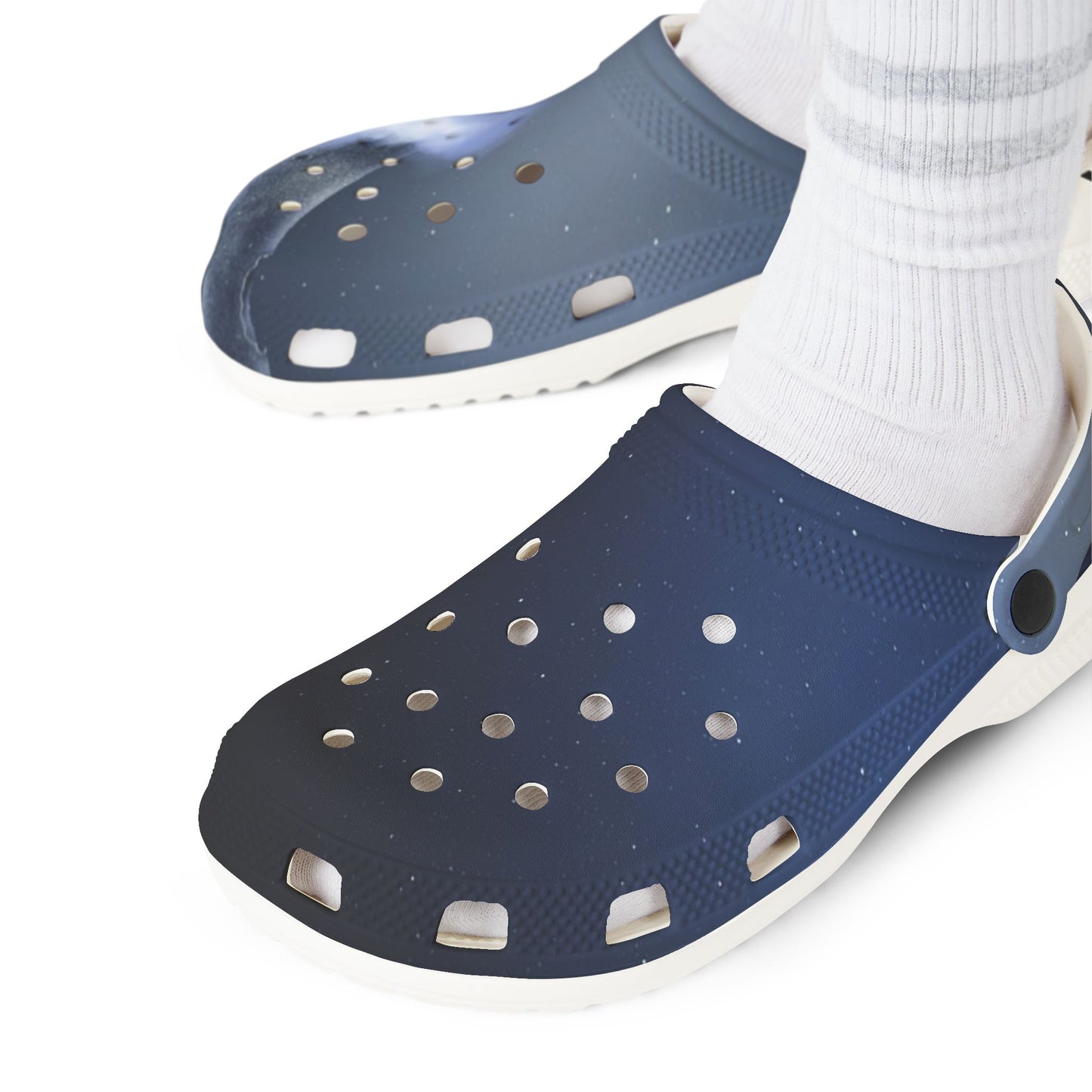 Moonlit Sky EVA Clogs — Lightweight Foam Garden Shoes