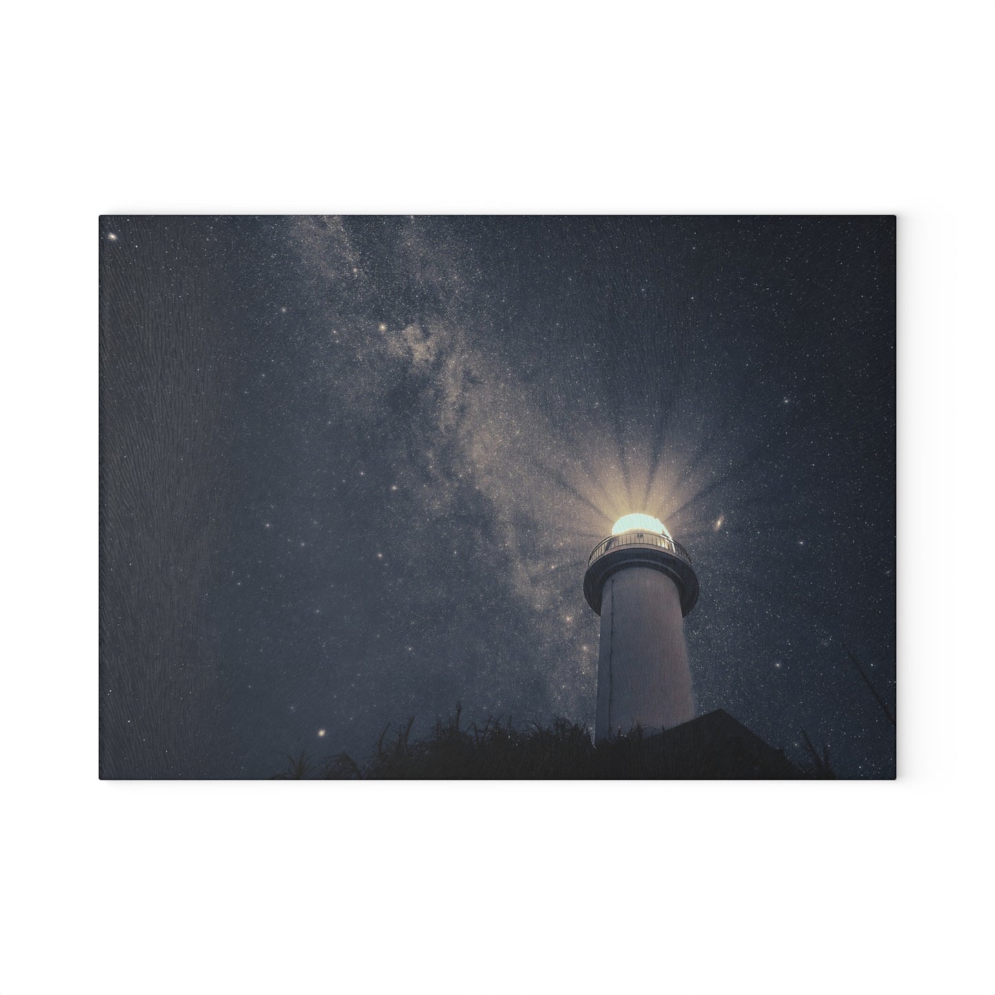 Lighthouse Glass Cutting Board - Unique Kitchen Decor