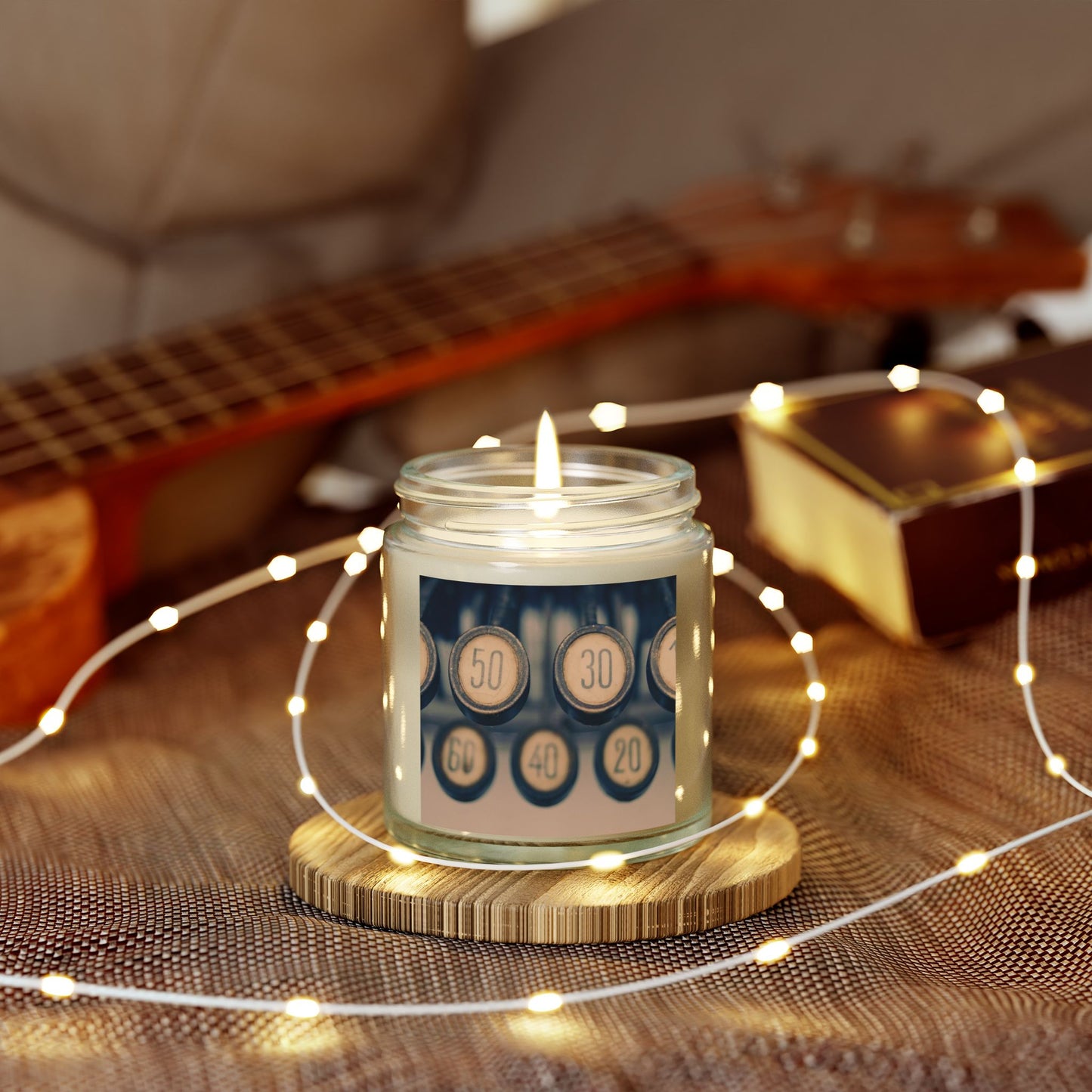 Coconut Apricot Scented Candle, Relaxing Home Fragrance, Aromatherapy Gift, Birthday Candle, Self-Care Essential, Eco-Friendly Decor
