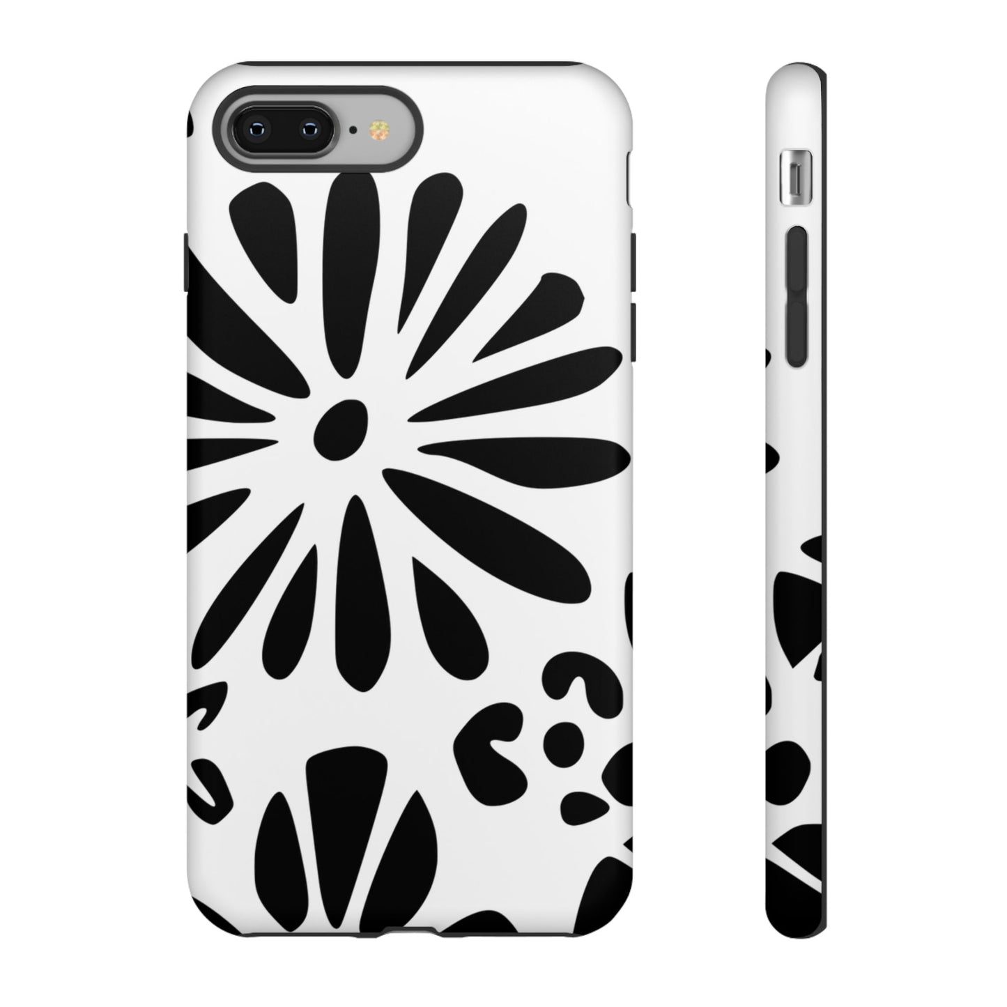 Stylish Phone Case with Floral Design, Tough Phone Cover for Her, Trendy Black and White Cell Phone Case, Unique Gift for Birthdays [...]