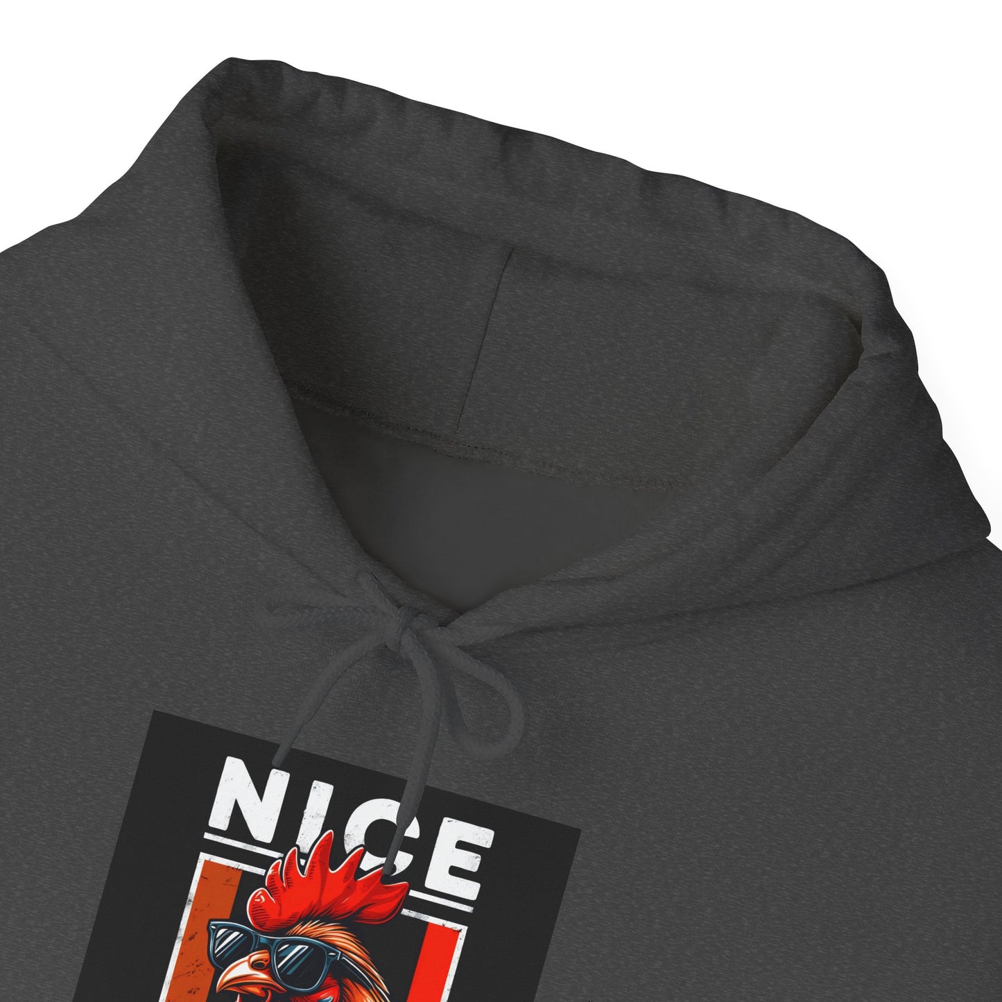 Rooster Graphic Hoodie – "Nice Cock" Bold Farmhouse Pullover