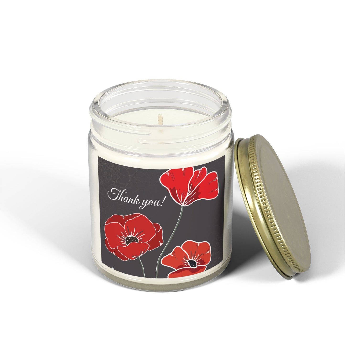 Scented Candles, Coconut Apricot Wax (4oz, 9oz)
