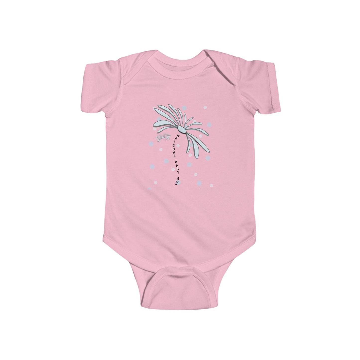 Infant Bodysuit with Adorable Palm Tree Design
