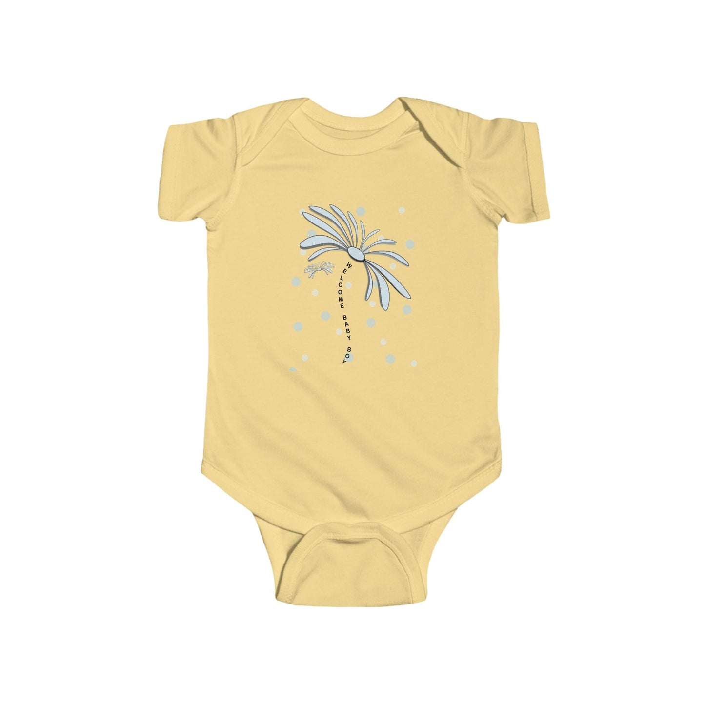 Infant Bodysuit with Adorable Palm Tree Design