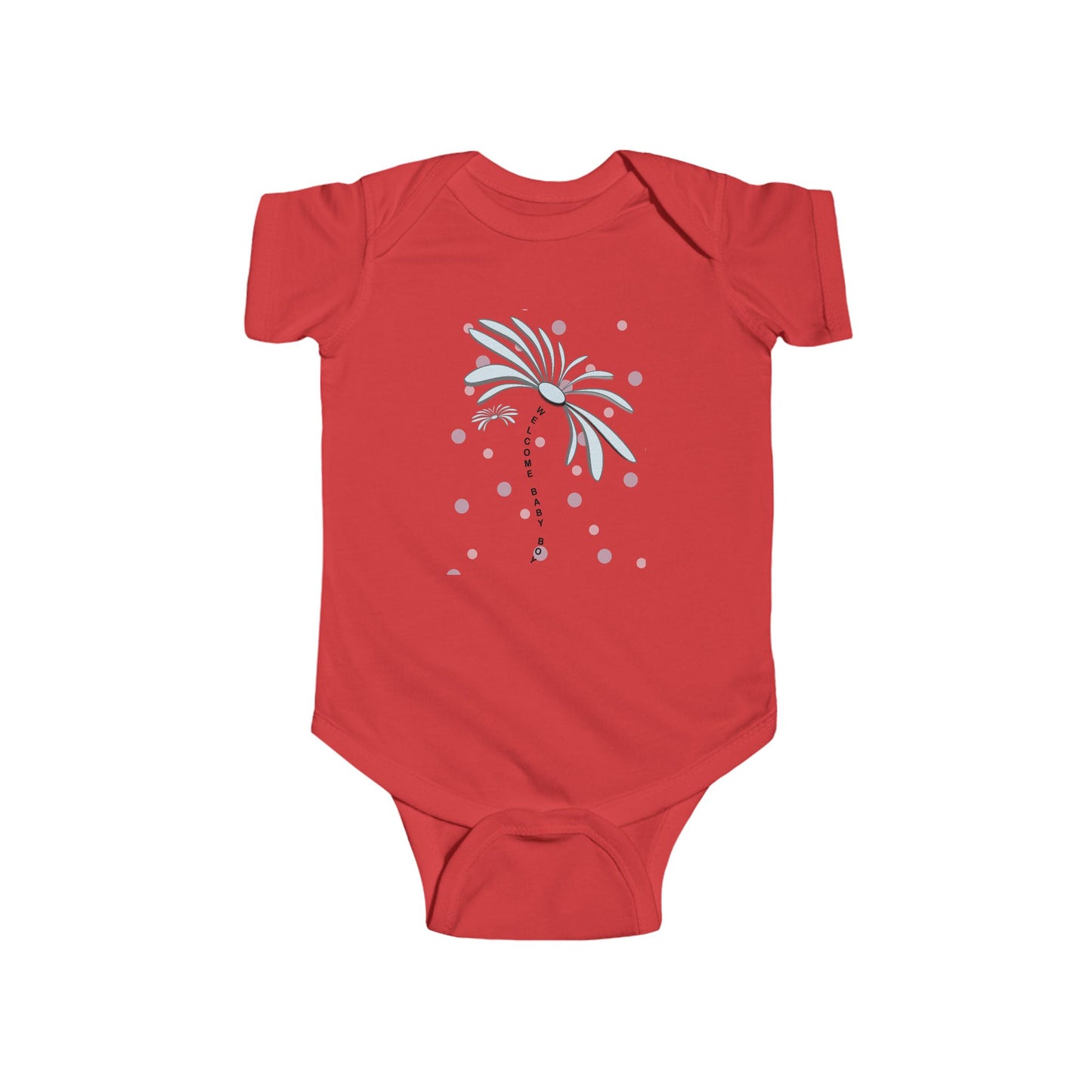 Infant Bodysuit with Adorable Palm Tree Design