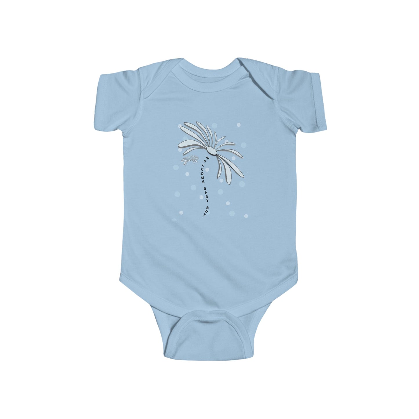 Infant Bodysuit with Adorable Palm Tree Design