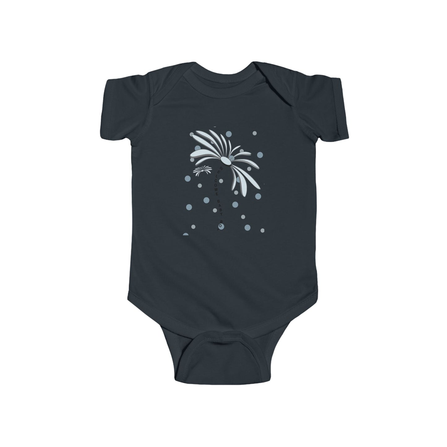 Infant Bodysuit with Adorable Palm Tree Design
