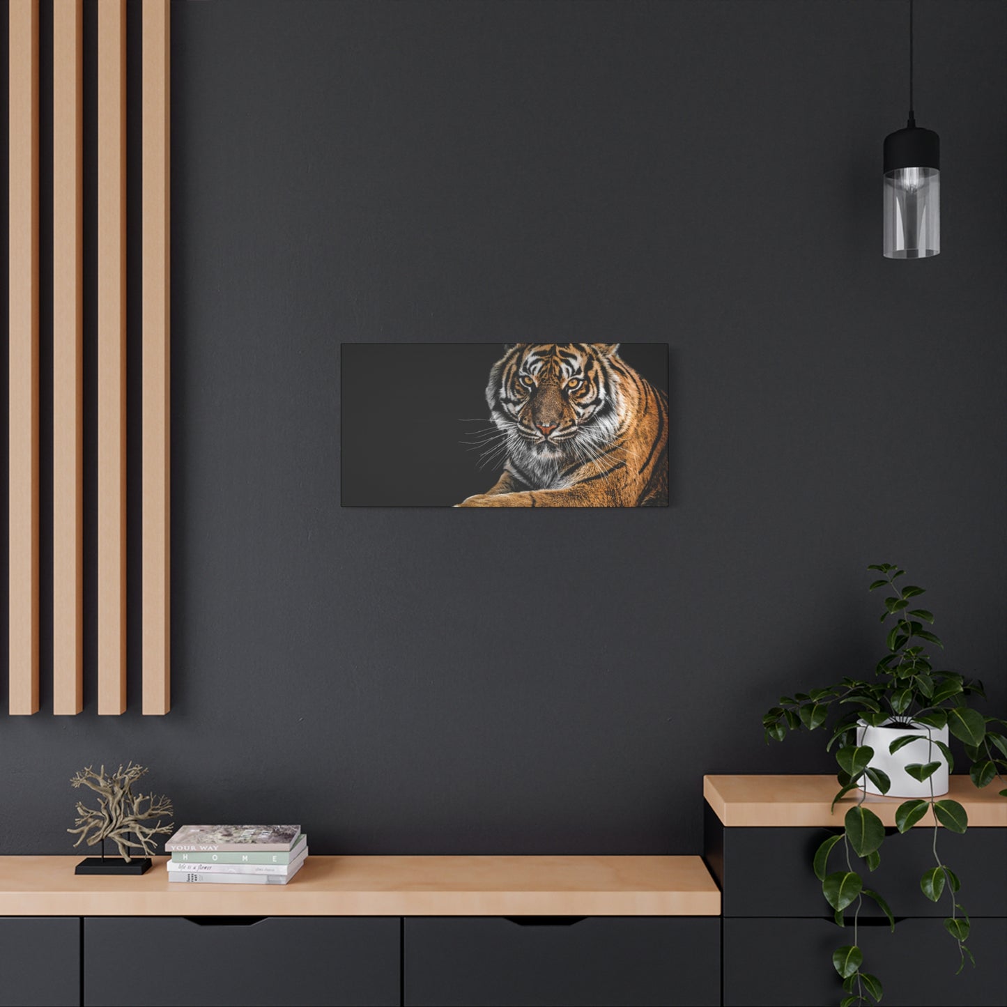 Majestic Tiger Canvas Art, Perfect for Animal Lovers
