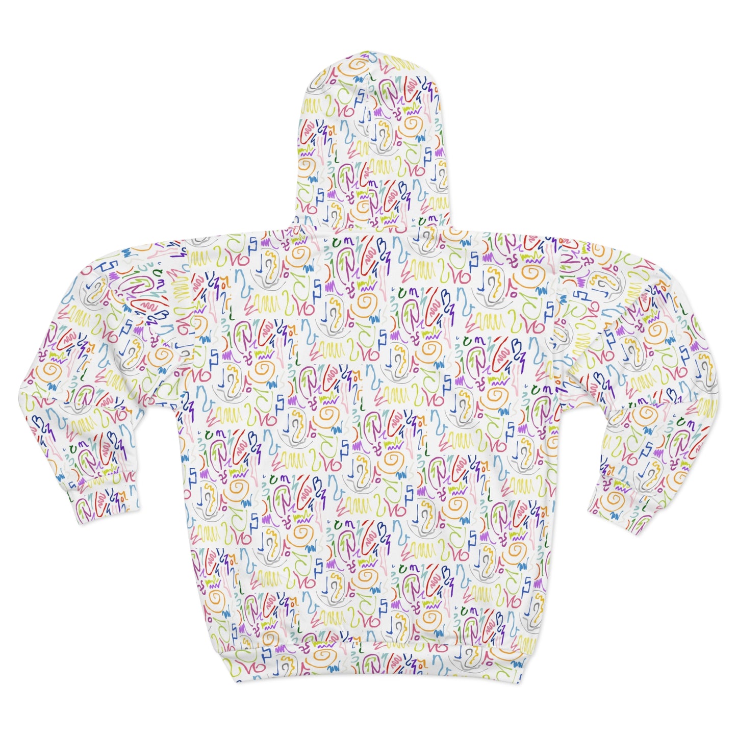 Colorful Unisex Zip Hoodie