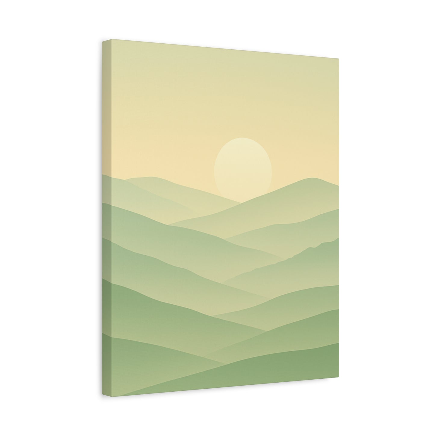 Matte Canvas, Stretched, 1.25" Sunset or Sunrise
