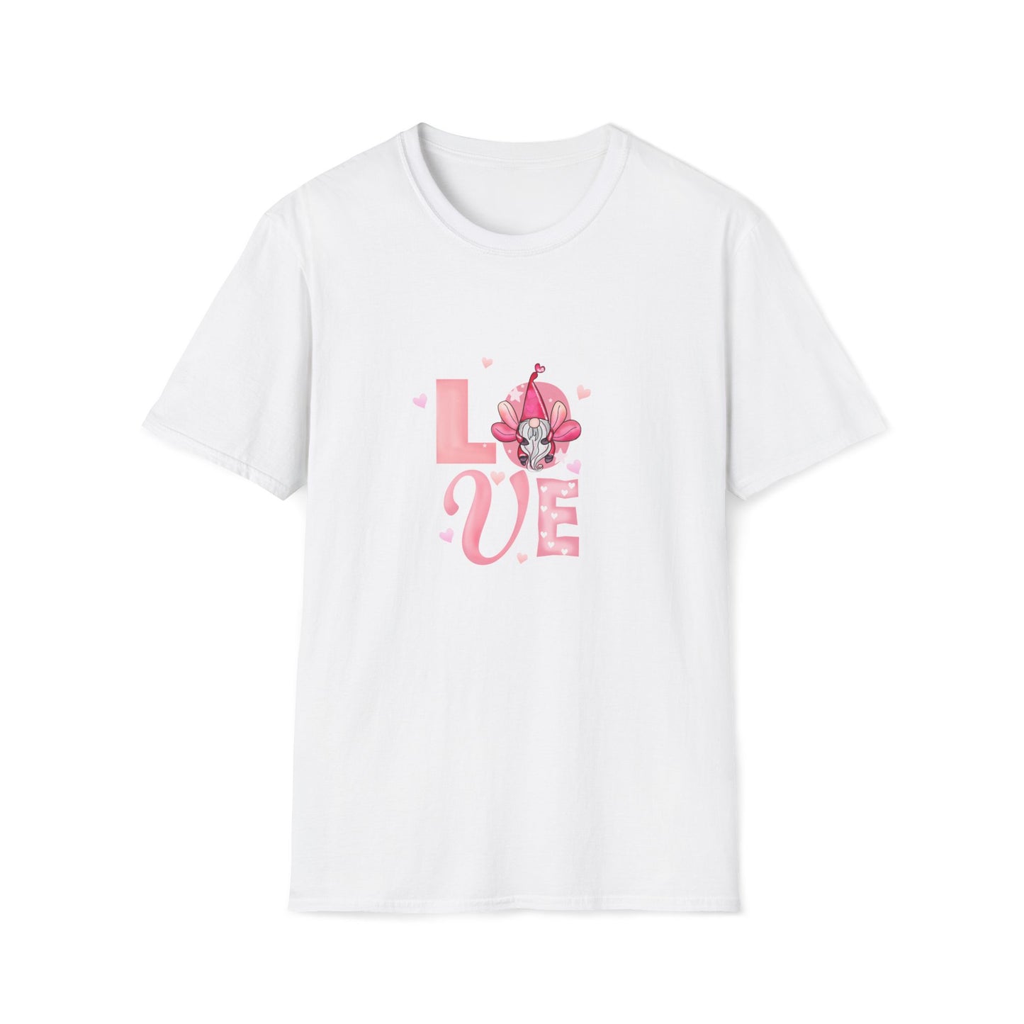 Love Cherry Blossom T-Shirt — Pink Floral "LOVE" Graphic Tee