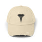 Unisex Distressed Cap with Caduceus Design, Perfect Gift for Healthcare Workers, Casual Style for Every Occasion, Fashionable Medical [...]